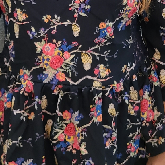 Maison Jules Owl 🦉 Patterned Blouse - Picture 9 of 12